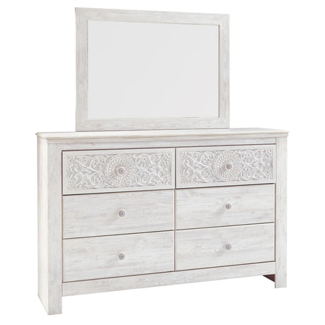  Signature Design by Ashley Paxberry B181B16 6 pc Queen Panel Bedroom Set IMAGE 3