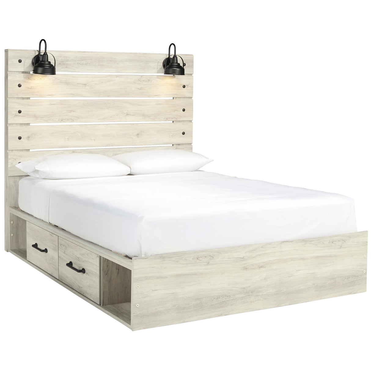  Signature Design by Ashley Cambeck B192B51 6 pc Queen Panel Storage Bedroom Set IMAGE 2