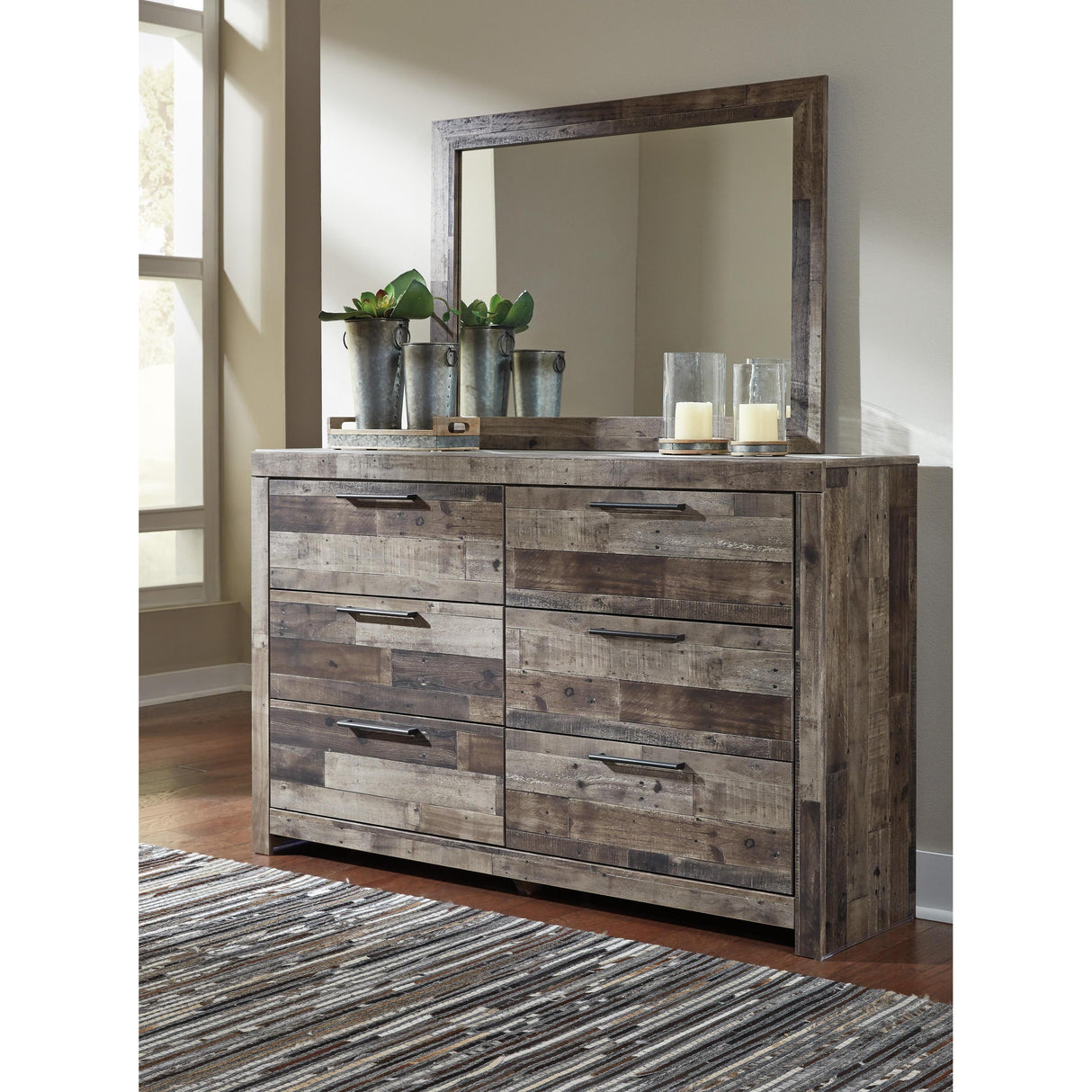  Benchcraft Derekson B200B39 6 pc Queen Panel Storage Bedroom Set IMAGE 3