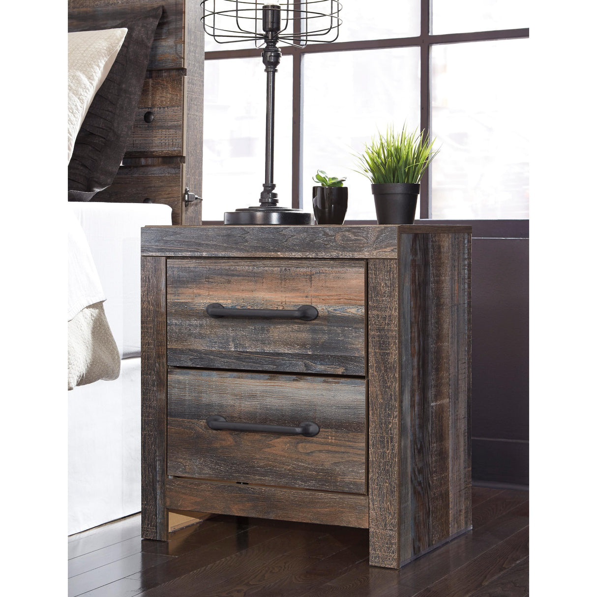 Signature Design by Ashley Drystan B211B56 6 pc Queen Panel Storage Bedroom Set IMAGE 4