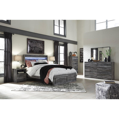  Signature Design by Ashley Baystorm B221B35 6 pc Queen Panel Storage Bedroom Set IMAGE 1