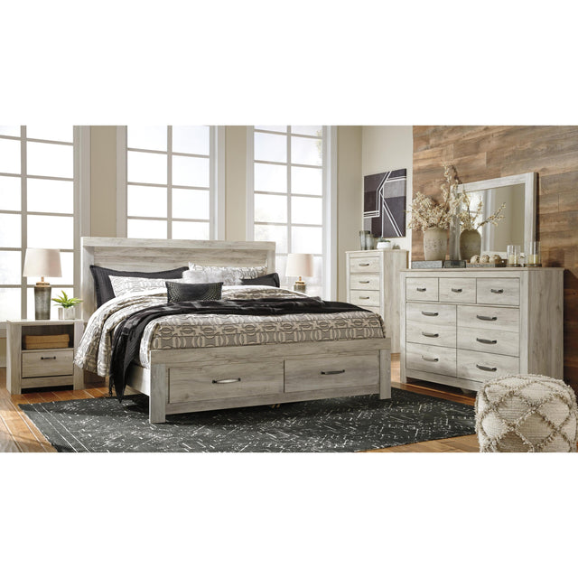  Signature Design by Ashley Bellaby B331B12 6 pc King Platform Storage Bedroom Set IMAGE 1