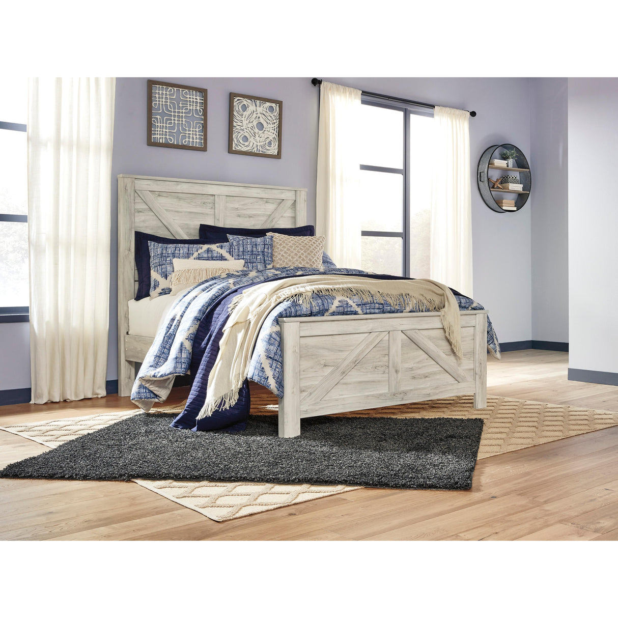  Signature Design by Ashley Bellaby B331B16 5 pc Queen Panel Bedroom Set IMAGE 2