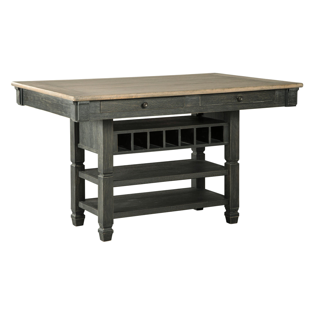  Signature Design by Ashley Tyler Creek D736D3 5 pc Counter Height Dining Set IMAGE 2