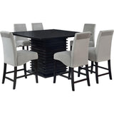  Coaster Furniture Stanton 102068-S7 7 pc Counter Height Dining Set IMAGE 2