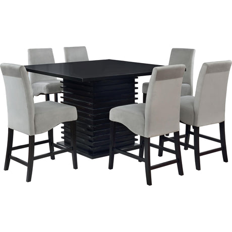  Coaster Furniture Stanton 102068-S7 7 pc Counter Height Dining Set IMAGE 2
