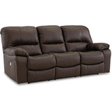  Signature Design by Ashley Leesworth U43808U1 2 pc Power Reclining Living Room Set IMAGE 3
