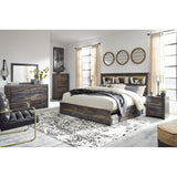  Signature Design by Ashley Drystan B211 10 pc King Panel Storage Bedroom Set IMAGE 1