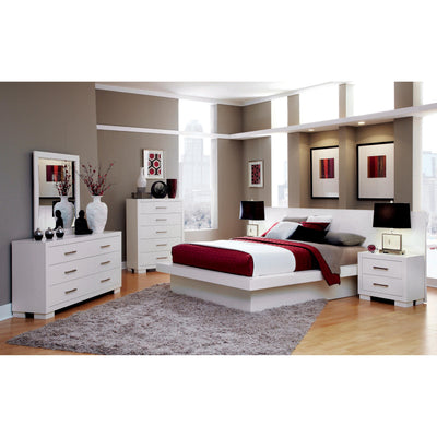  Coaster Furniture Jessica 202990KE-S6P 6 pc King Platform Bedroom Set IMAGE 1