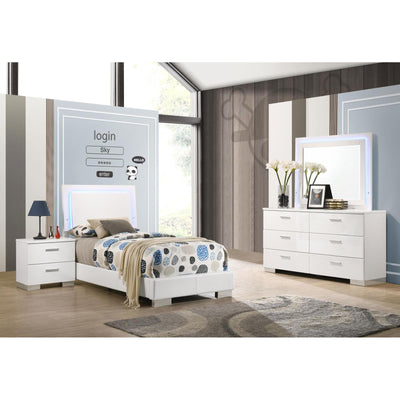  Coaster Furniture Felicity 203500T-S4L 6 pc Twin Bedroom Set IMAGE 1