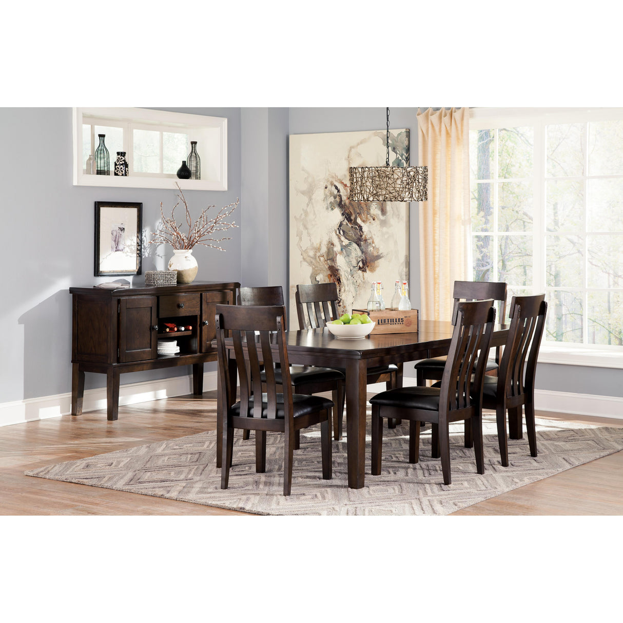  Signature Design by Ashley Haddigan Dining Table D596-35 IMAGE 6