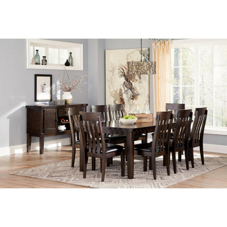  Signature Design by Ashley Haddigan Dining Table D596-35 IMAGE 7