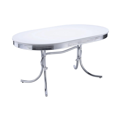  Coaster Furniture Retro 2065-S5 5 pc Dining Set IMAGE 3