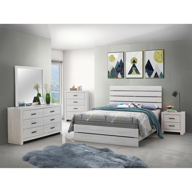  Coaster Furniture Marion 207051KE-S5 7 pc King Panel Bedroom Set IMAGE 1