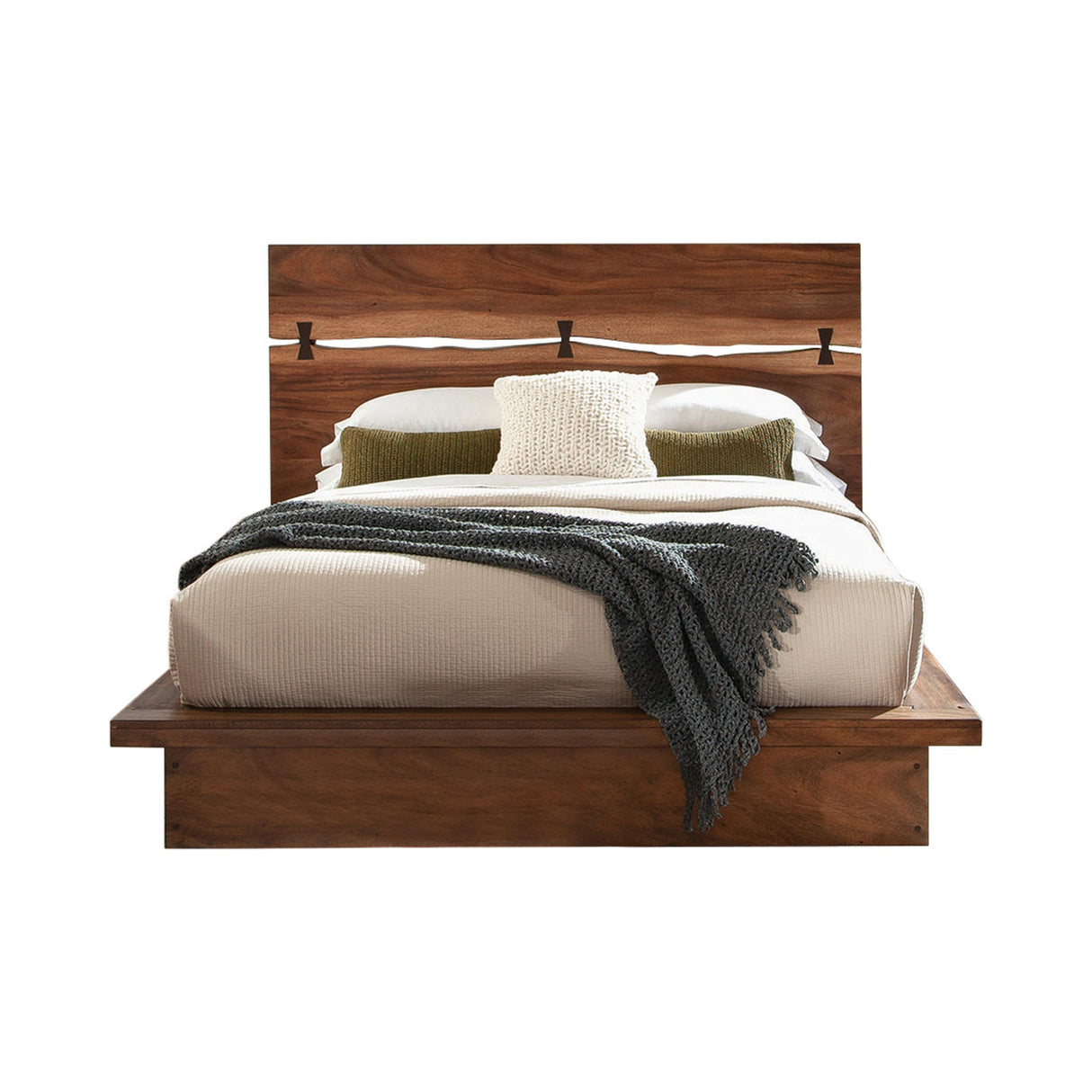  Coaster Furniture Winslow 223250KE-S4 6 pc King Platform Bedroom Set IMAGE 2
