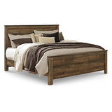  Signature Design by Ashley Trinell King Panel Bed B446-58/B446-56/B446-97 IMAGE 1