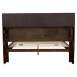  Coaster Furniture Jessica 200719KW California King LED Storage Bookcase Bed - Cappuccino IMAGE 5