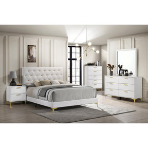  Coaster Furniture Kendall 224401Q-S5 7 pc Queen Upholstered Bedroom Set IMAGE 1