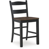  Signature Design by Ashley Valebeck D546D20 5 pc Counter Height Dining Set IMAGE 4