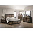  Elements International Harlington HG100 7 pc King Panel Bedroom Set IMAGE 1