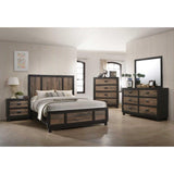  Elements International Harlington HG100 7 pc King Panel Bedroom Set IMAGE 1