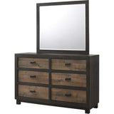  Elements International Harlington HG100 7 pc King Panel Bedroom Set IMAGE 3
