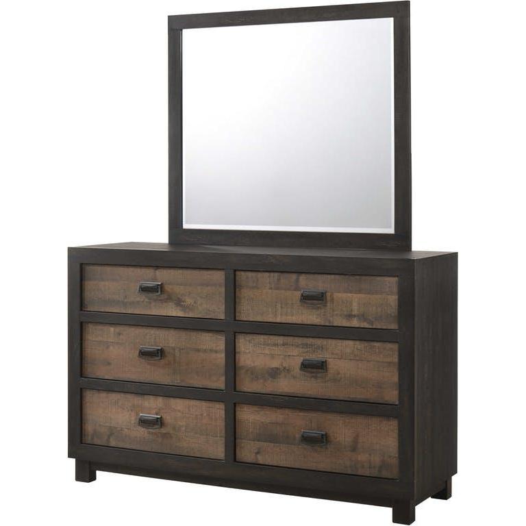  Elements International Harlington HG100 7 pc Full Panel Bedroom Set IMAGE 3
