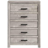  Elements International Ellen EL700 7 pc Queen Panel Bedroom Set IMAGE 5