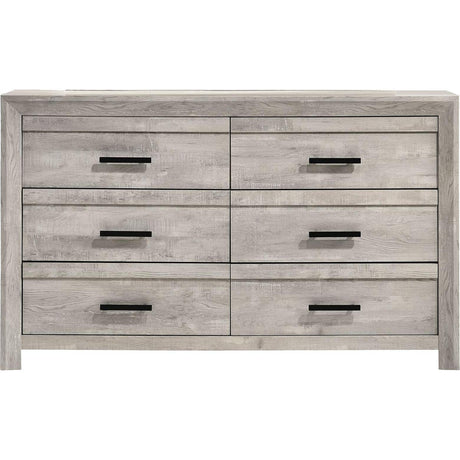  Elements International Ellen EL700 7 pc King Panel Bedroom Set IMAGE 4