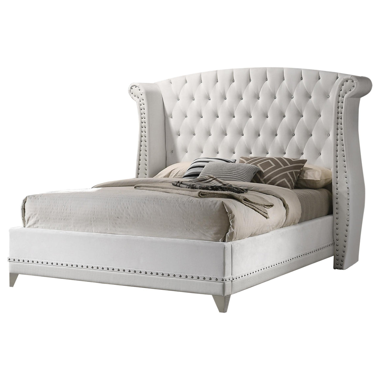  Coaster Furniture Barzini 300843KW-S5 7 pc California King Platform Bedroom set IMAGE 5