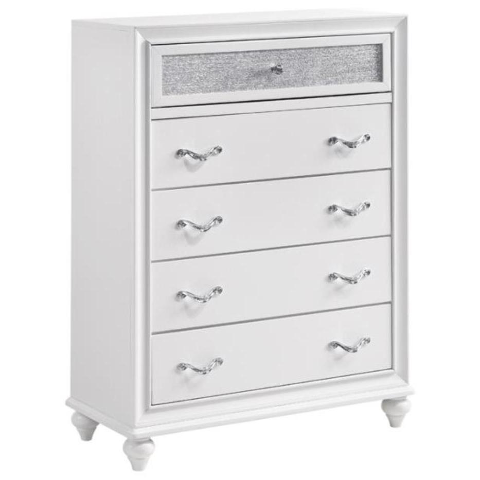  Coaster Furniture Barzini 300843Q-S5 7 pc Queen Platform Bedroom set IMAGE 6