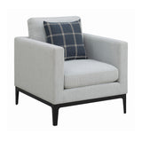  Coaster Furniture Apperson 508681-S3 3 pc Living Room Set IMAGE 4