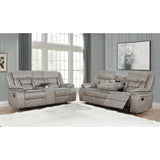  Coaster Furniture Greer 651351-S2 2 pc Reclining Living Room Set IMAGE 2
