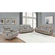  Coaster Furniture Greer 651351-S3 3 pc Reclining Living Room Set IMAGE 1
