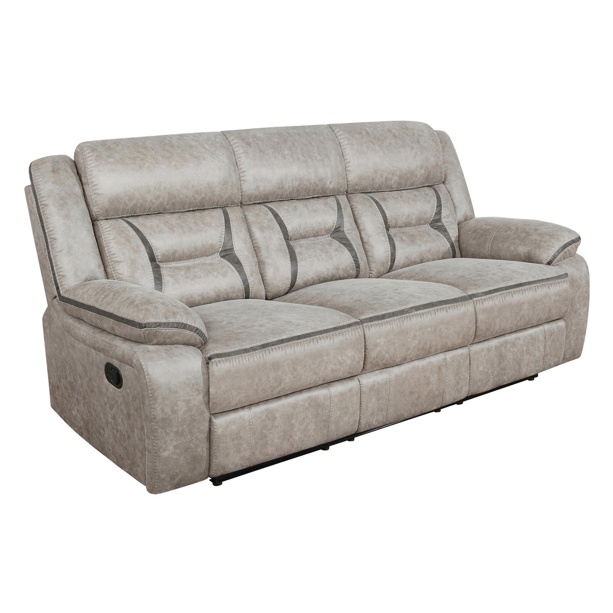  Coaster Furniture Greer 651351-S3 3 pc Reclining Living Room Set IMAGE 3