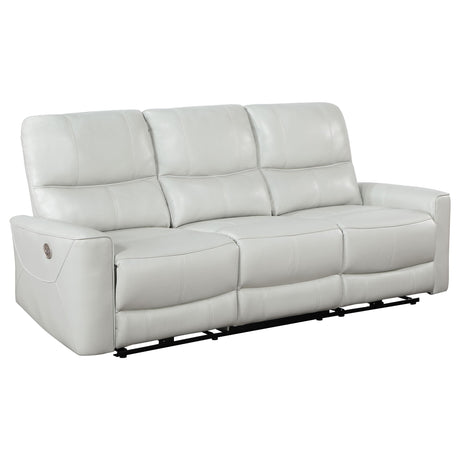  Coaster Furniture Greenfield 610261P-S3 3 pc Power Reclining Living Room Set IMAGE 3