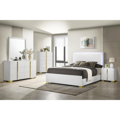  Coaster Furniture Marceline 222931KE-S5 7 pc King Panel Bedroom Set IMAGE 1
