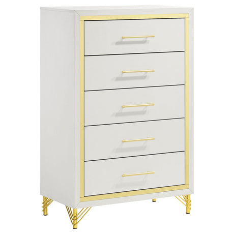 Coaster Furniture Lucia 224731Q-S5 7 pc Queen Panel Bedroom Set IMAGE 6