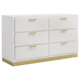  Coaster Furniture Caraway 224771KE-S4 6 pc King Panel Bedroom Set IMAGE 4