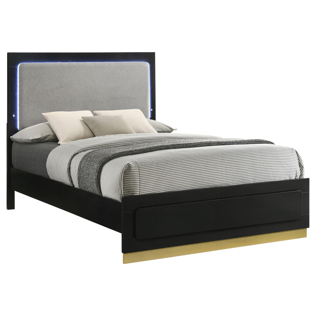  Coaster Furniture Caraway 224781KE-S4 6 pc King Panel Bedroom Set IMAGE 2