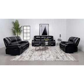  Coaster Furniture Camila 610244-S3 3 pc Reclining Living Room Set IMAGE 1