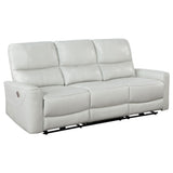  Coaster Furniture Greenfield 610261P-S2 2 pc Power Reclining Living Room Set IMAGE 3