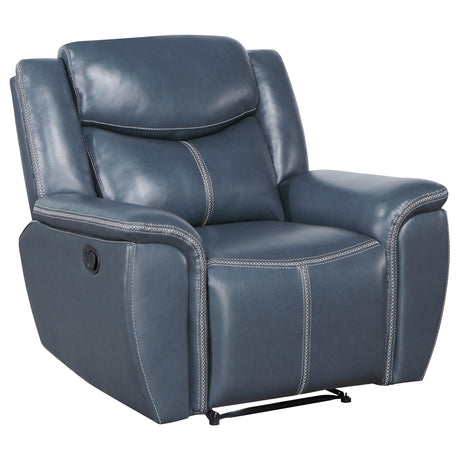  Coaster Furniture Sloane 610271-S3 3 pc Reclining Living Room Set IMAGE 5