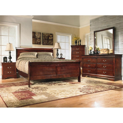  Signature Design by Ashley Alisdair B376B22 5 pc California King Sleigh Bedroom Set IMAGE 1