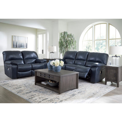  Signature Design by Ashley Leesworth U43809U1 2 pc Power Reclining Living Room Set IMAGE 1