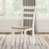  Signature Design by Ashley Gesthaven D398D4 3 pc Dining Set IMAGE 3