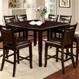  Furniture of America Woodside CM3024PT Counter Height Table IMAGE 1
