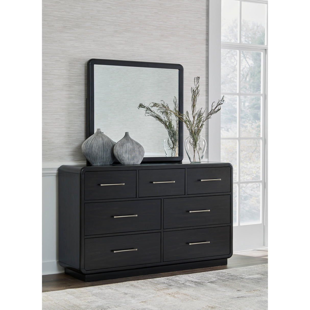  Signature Design by Ashley Rowanbeck B821 7 pc California King Panel Bedroom Set IMAGE 3