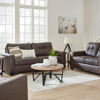  Benchcraft Barlin Mills 17003U2 3 pc Sofa, Loveseat and Recliner Set IMAGE 1