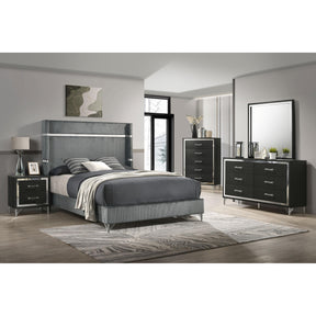  Coaster Furniture Lucia 224991KE-S5 7-piece King Panel Bedroom Set IMAGE 1
